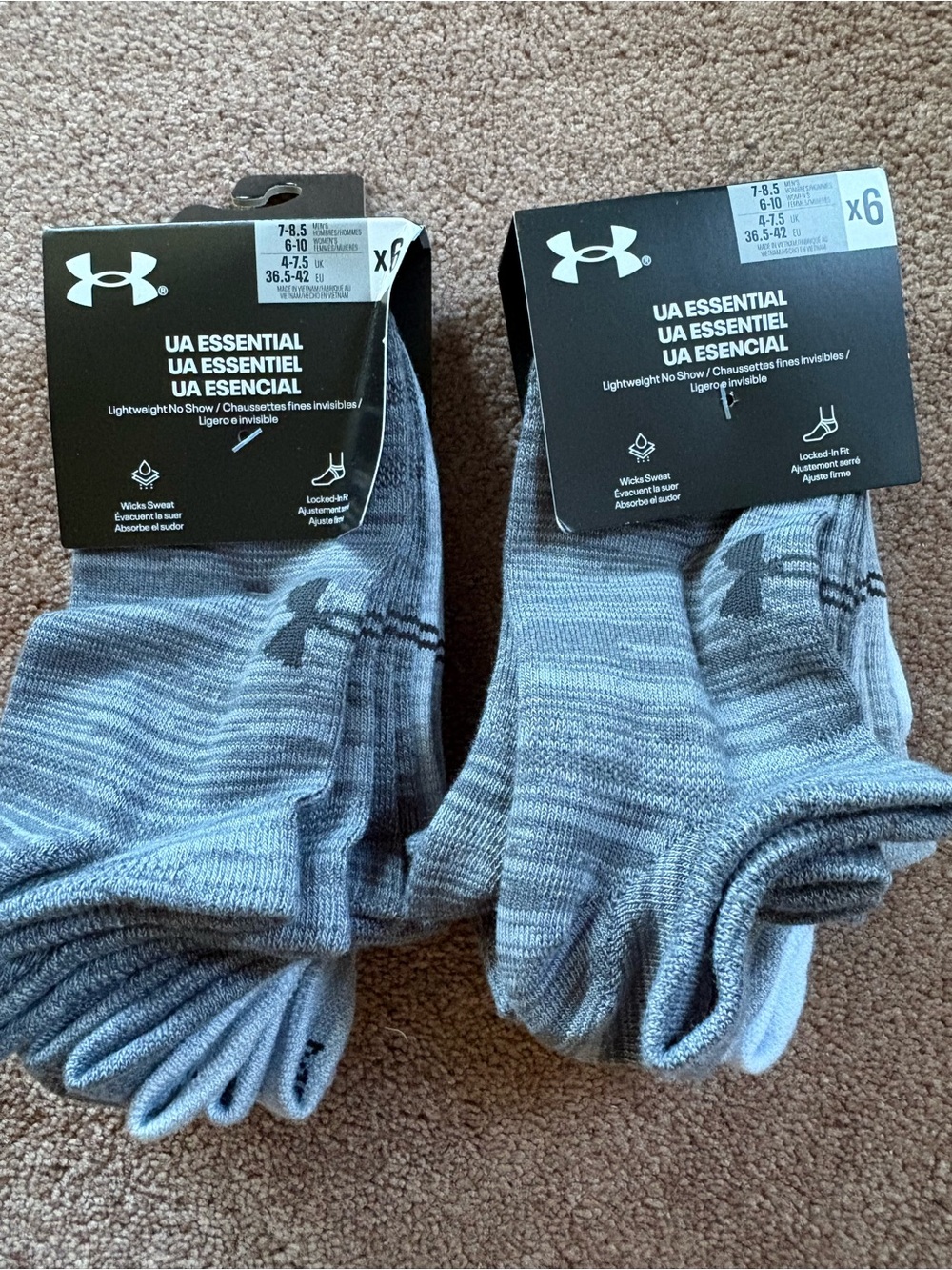 Adidas Women’s set of 12 athletic no show socks size medium NWT
